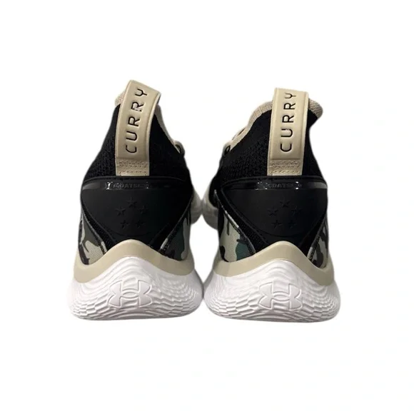 Under Armour Curry Flow 8 Black Camo Military 3024474-008  display picture 3